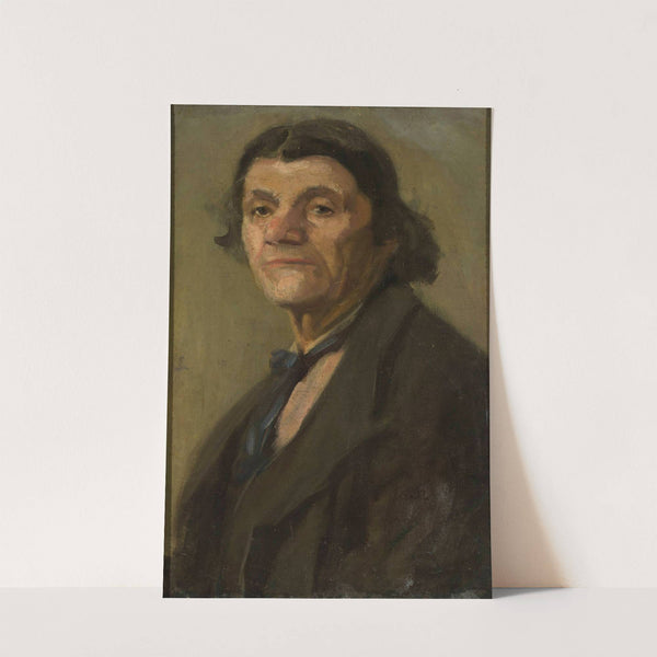 Male portrait by Stanisław Lentz