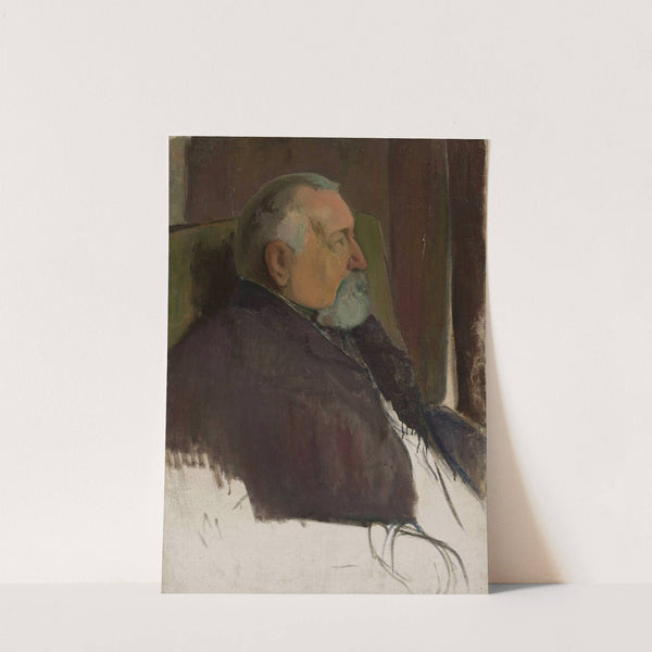 Male portrait (circa 1899) by Władysław Ślewiński