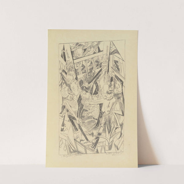 Malepartus (1919) by Max Beckmann