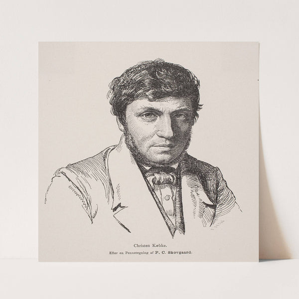 Maleren C. Købke, 1869 – 1883 (1882 - 1883) by P. C. Skovgaard