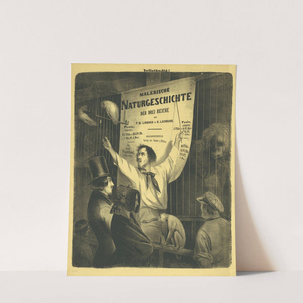 Malerische Naturgeschichte der drei Reiche von F. W. Lindner und H. L. Lachmann (1844) by Oehme & Müller