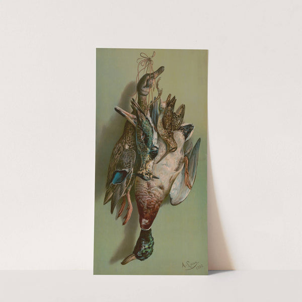 Mallards, jay & woodcock (1902) by Muller, Luchsinger & Co.