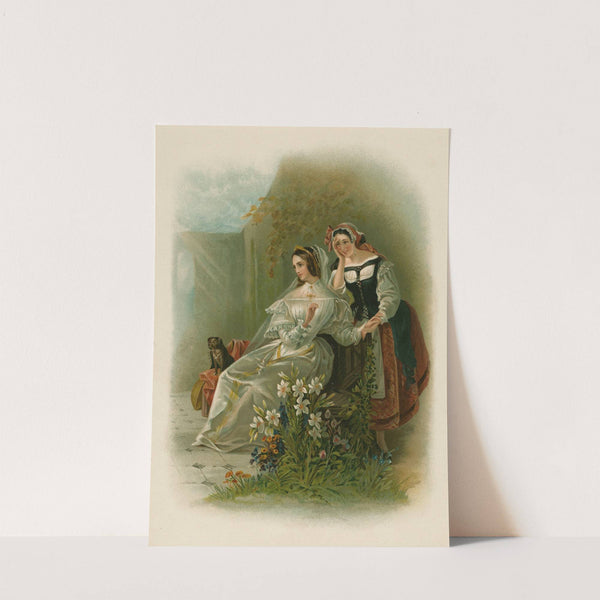 Malvolio (Twelfth night) act III, sc.4 by Daniel Maclise