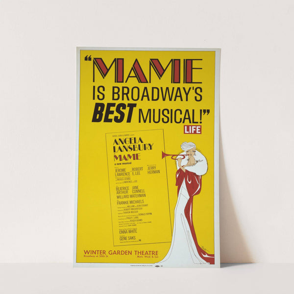 Mame is Broadway’s best musical (1966) by Artcraft Lithograph
