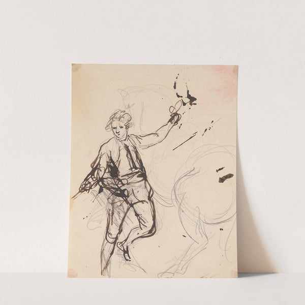 Man and Horse by Sir Joshua Reynolds