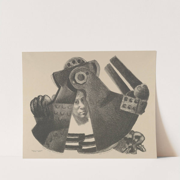 Man and Machine (ca. 1939) by Ida Abelman