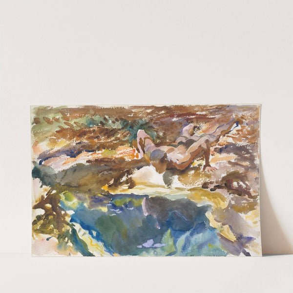 Man and Pool, Florida by John Singer Sargent