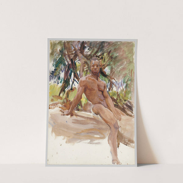 Man and Trees, Florida by John Singer Sargent