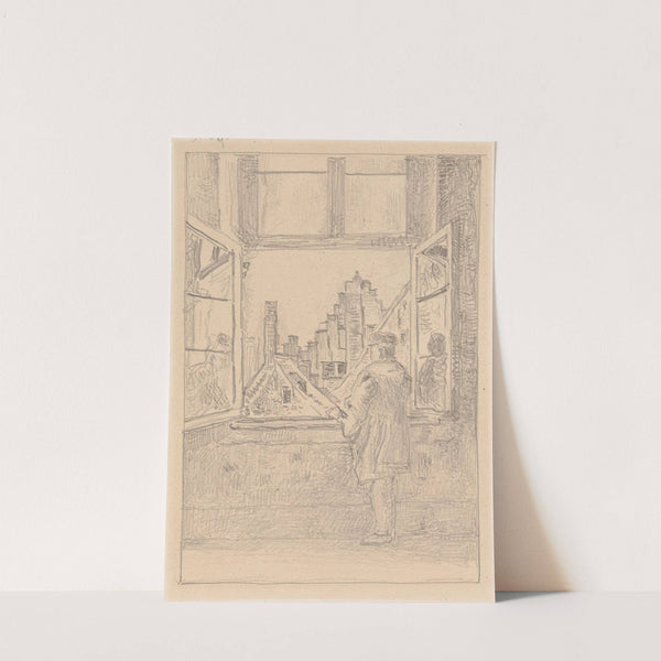 Man at the Window by Henri de Braekeleer