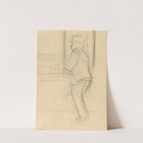 Man by Window (1881) by Gustav Wentzel