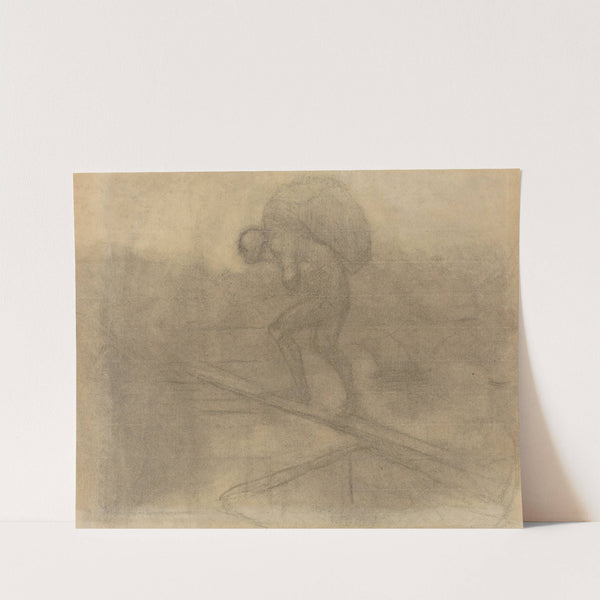 Man Carrying a Sack by Honoré Daumier