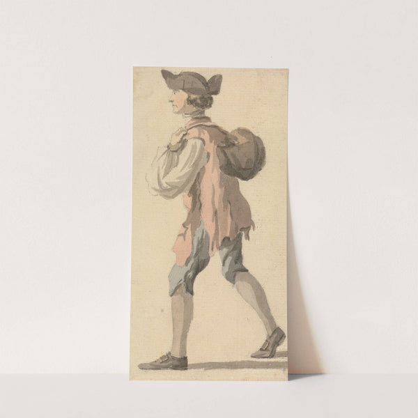 Man Carrying Bundle on his Back by William Marlow