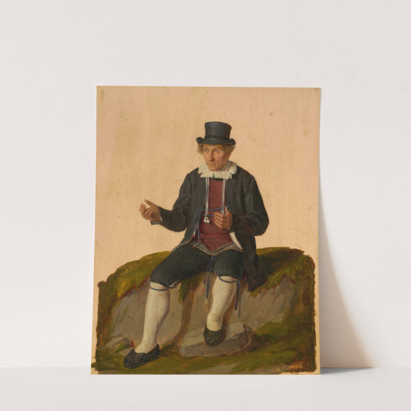 Man from Hauenstein (1837) by Louis Coblitz