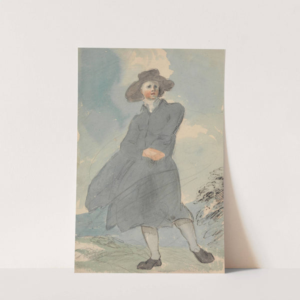 Man in a Blue Cloak by Thomas Barker