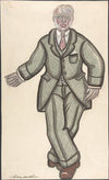 Man in a checkered suit