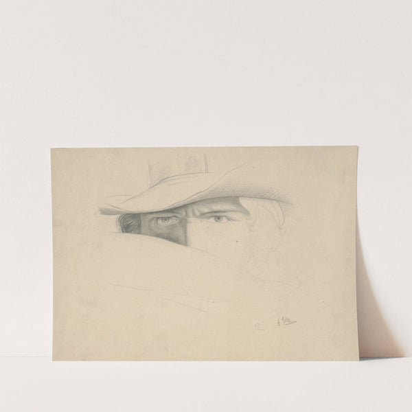 Man in a hat by František Klimkovič