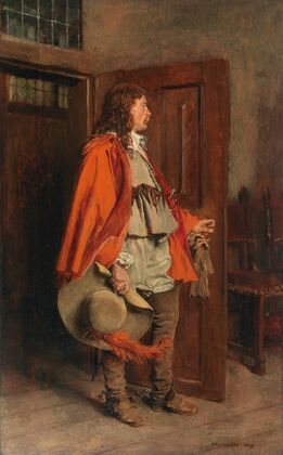 Man in a Red Cloak (1867)
