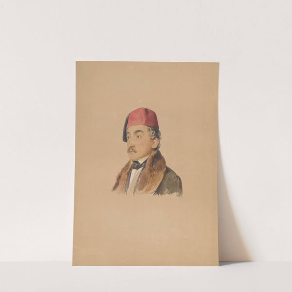 Man in an Oriental Hat by Jan Nowopacký