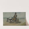 Man in dog-cart by John Fennell