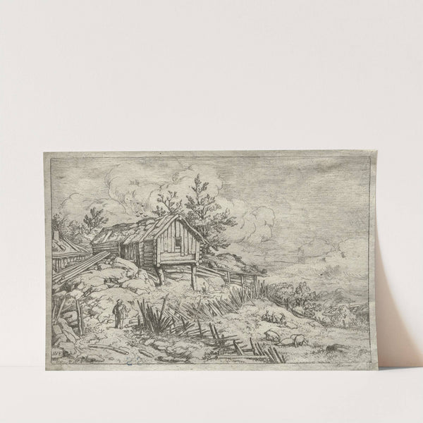 Man in Gateway of Deserted House (1636–75) by Allart van Everdingen