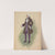 Man in gold and purple brocade justacorps, waistcoat, and breeches (1912 - 1924) by Will R. Barnes