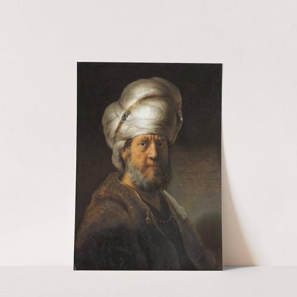 Man in Oriental Clothing by Rembrandt van Rijn