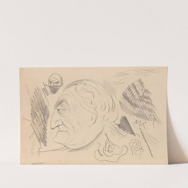 Man in Profile by James Ensor
