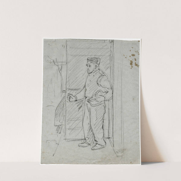 Man komt deur binnen by Adolf le Comte