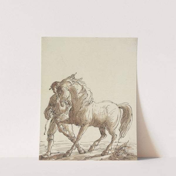 Man Leading a Horse by Thomas Barker