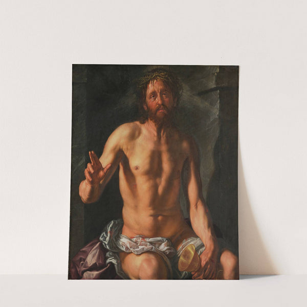 Man of Sorrows with a Chalice (Christ as Redeemer) by Hendrick Goltzius