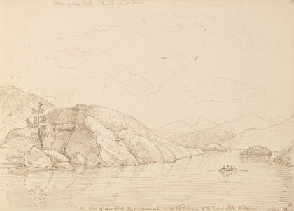 Man of War Rock, Upper Lake Killarney, 4 September 1841
