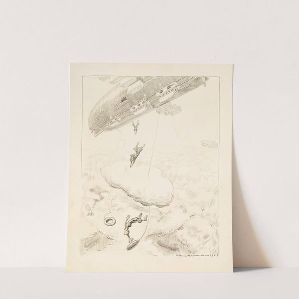 Man Overboard! (1909) by William Henry Walker