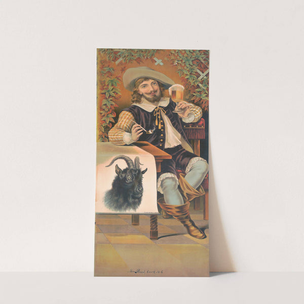 Man panel card no. 6 (1870) by Henry Jerome Schile