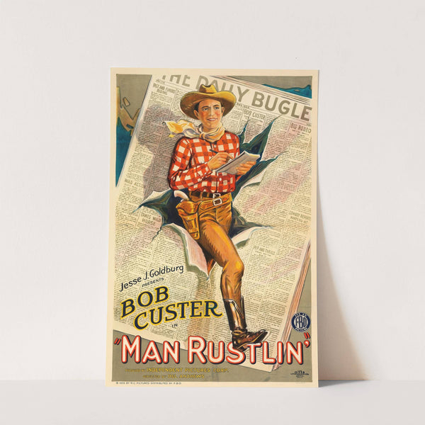 Man Rustlin' by Anonymous