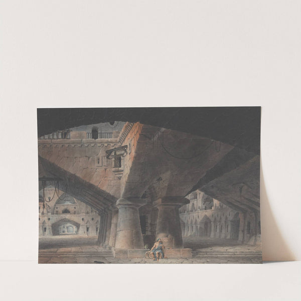 Man Seated in Prison by Victor-Jean Nicolle