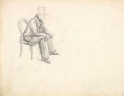 Man Seated on a Chair