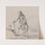 Man walking with barefoot boy and dog by Felix Octavius Carr Darley