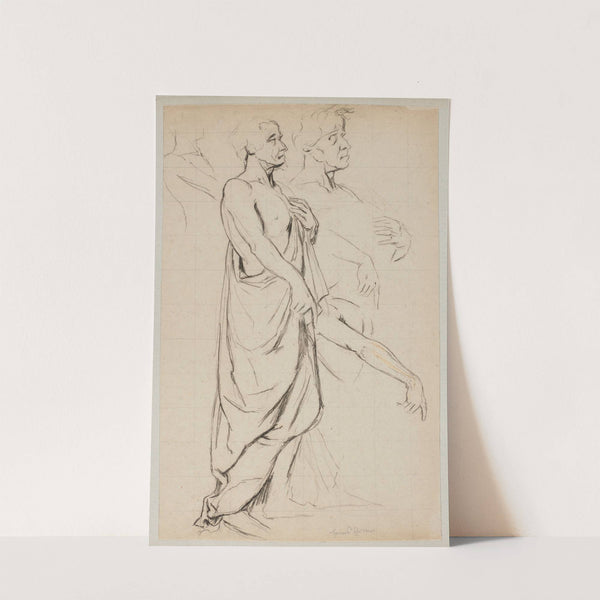 Man Wearing a Toga (1900) by Hans Thoma