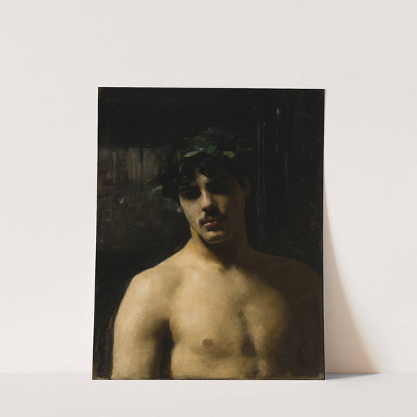 Man Wearing Laurels by John Singer Sargent