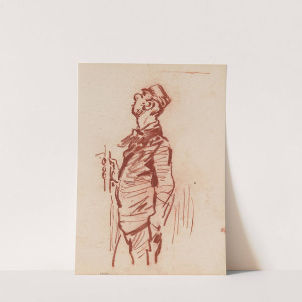 Man with a Cap by James Ensor