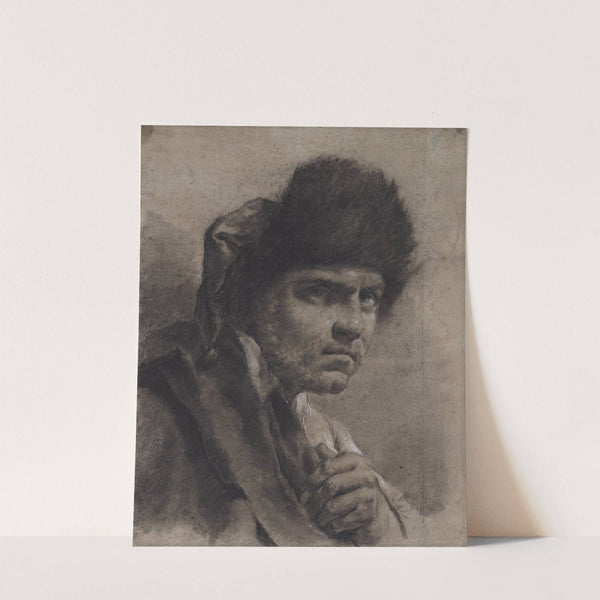 Man with a Fur Cap (c. 1730) by Giovanni Battista Piazzetta