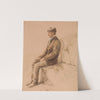 Man with a Gaff by Frederick William Hulme