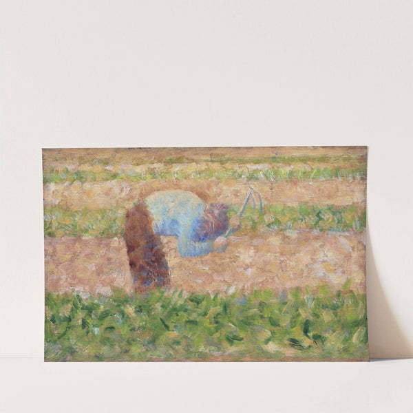 Man with a Hoe (c. 1882) by Georges Seurat