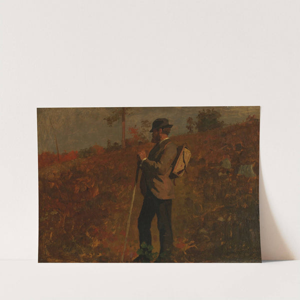 Man with a Knapsack by Winslow Homer