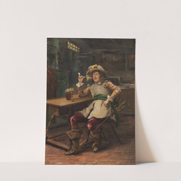 Man with a Pipe by Jan Skramlík