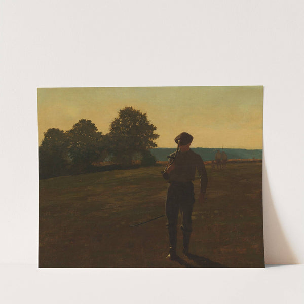 Man with a Scythe by Winslow Homer