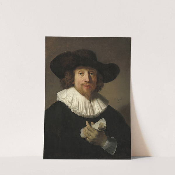 Man with a Sheet of Music by Rembrandt van Rijn