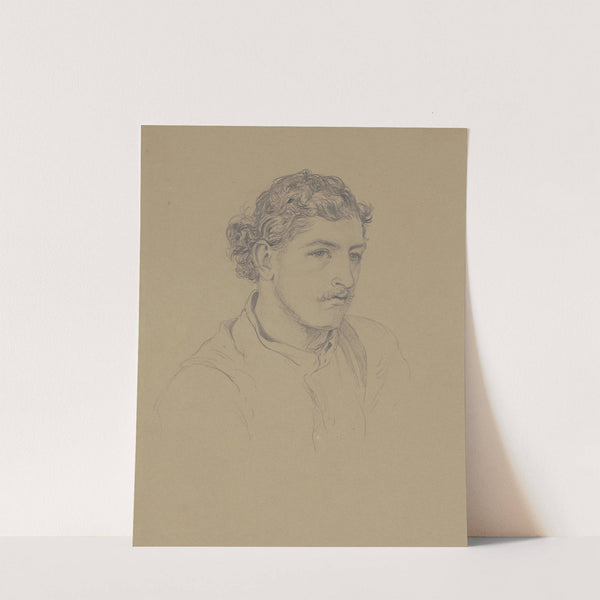 Man with Curly Hair by John Singer Sargent