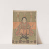 Man with Drum by Koryûsai Isoda