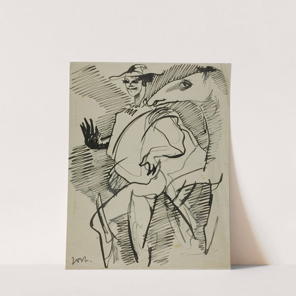 Man with Horse by Anders Zorn